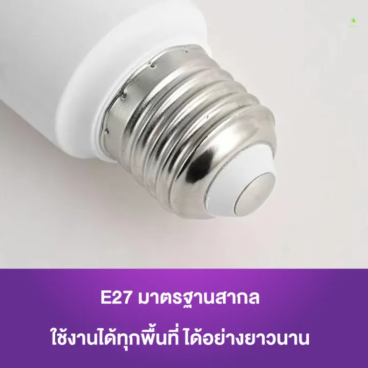 หลอดไฟ LED พร้อมขั้วสายไฟ 5 เมตร 35W 45W 55W 65W 85W กำลังไฟ 220V หลอดกระบอก ขั้วE27 พร้อมใช้งานทุกที่ สว่างไม่กินไฟ