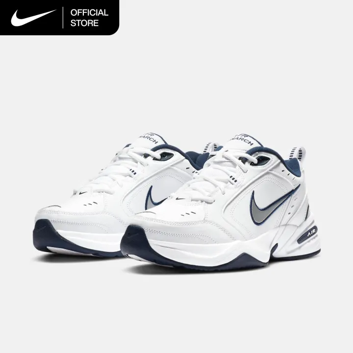 Nike Men's Air Monarch IV Training Shoes - White ไนกี้ รองเท้าเทรนนิ่งผู้ชาย แอร์ โมนาร์ช IV - สีขาว