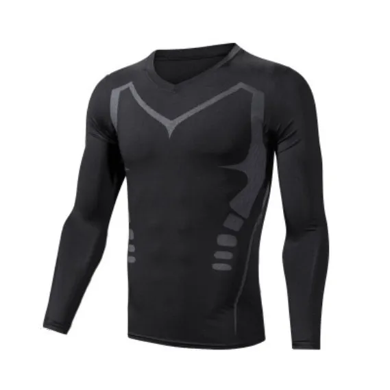 GX shop sprot เสื้อบีบอัดแขนยาว กระชับกล้ามเนื้อ Coolmax เสื้อออกกำลังกาย [กทม. พร้อมส่ง]
