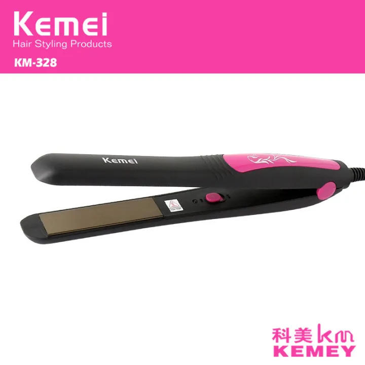เครื่องหนีบผม อินฟราเรด Kemei KM-328 เครื่องหนีบผม เครื่องหนีบผม ที่หนีบผม เครื่องรีดผม ที่รีดผม หนีบผม เครื่องม้วนผม ไฟฟ