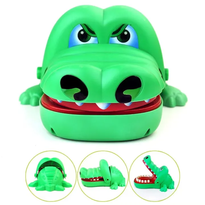 จระเข้งับนิ้ว ของเล่นเด็ก จระเข้กัดนิ้ว เกมส์ครอบครัว crocodile biting finger Game