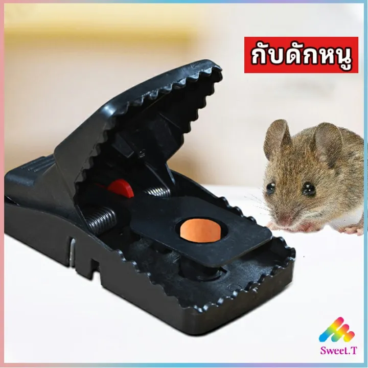 กับดักหนู ใช้ซ้ำได้ กับดักหนู ความไวสูง กับดักหนูสปริง mouse traps สปอตสินค้า Sweet.T