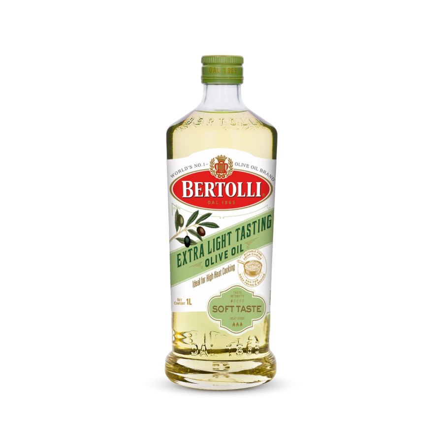 เบอร์ทอลลี่ เอ็กซ์ตร้า ไลท์ เทสติ้ง น้ำมัน​มะกอก 1 ลิตร │ Bertolli Extra Light Tasting 1 L