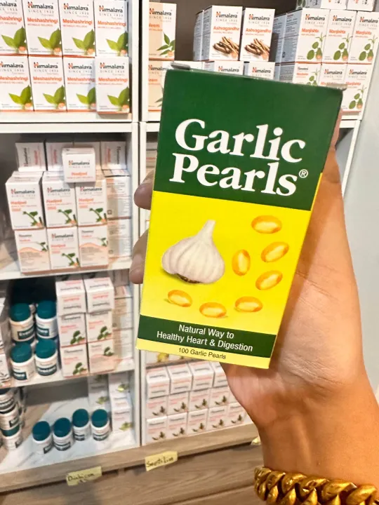 Gerlic pearls น้ำมันกระเทียม อินเดีย 100เม็ด