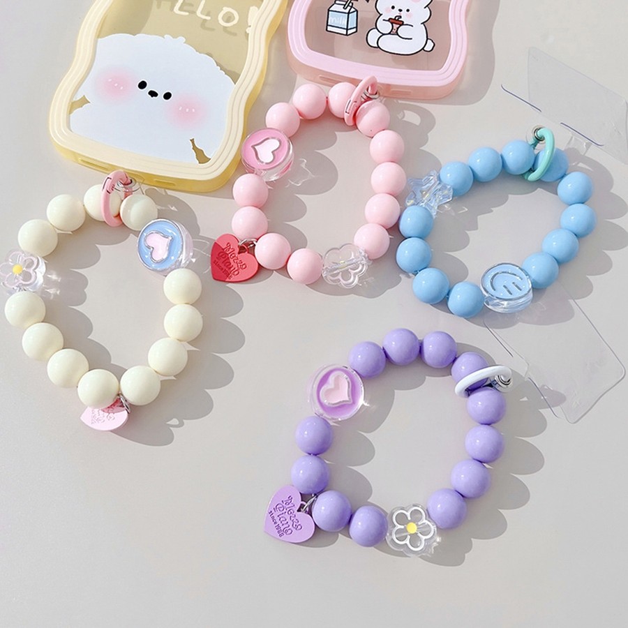 มาการง สายคล้องโทรศัพท์มือถือ สายคล้องข้อมือ โซ่มือถือ สั้น ป้องกันการสูญหาย เคสโทรศัพท์มือถือน่ารัก สายคล้อง จี้กุญแจ